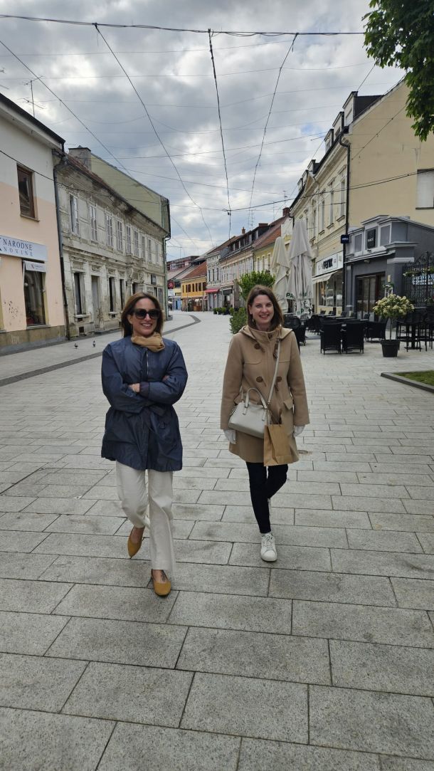 Katherine Cole šetnja Čakovcem