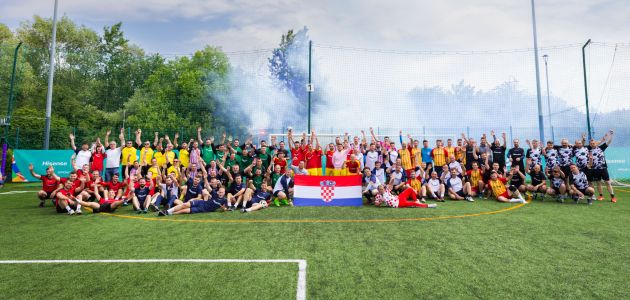 Nogometno zagrijavanje za EURO 2024 uz Hisense