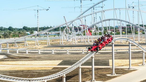 Formula Rossa - Ferrari World vlak smrti roller coaster