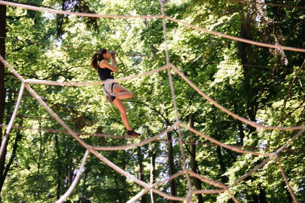 adrenalinski park Geoss slovenija izlet