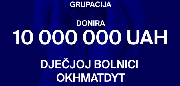Favbet grupacija donirala za pomoć bombardiranoj dječjoj bolnici